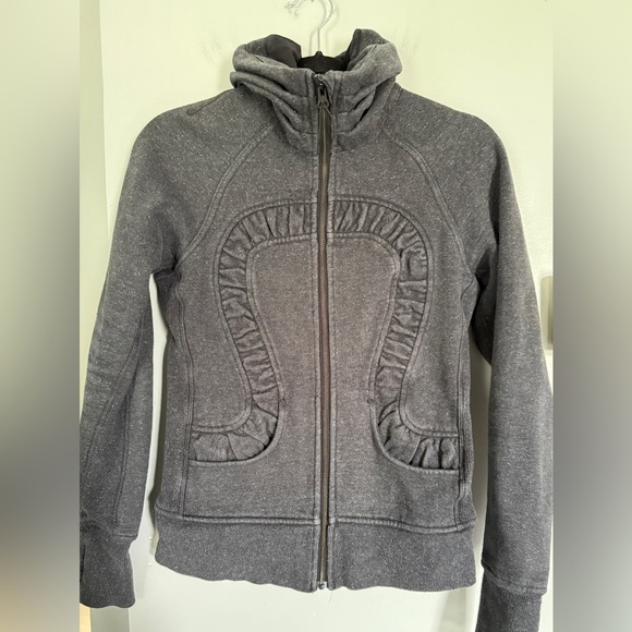 Lululemon Cuddle Up Scuba Hoodie - Heathered Grey - Picture 4 of 7